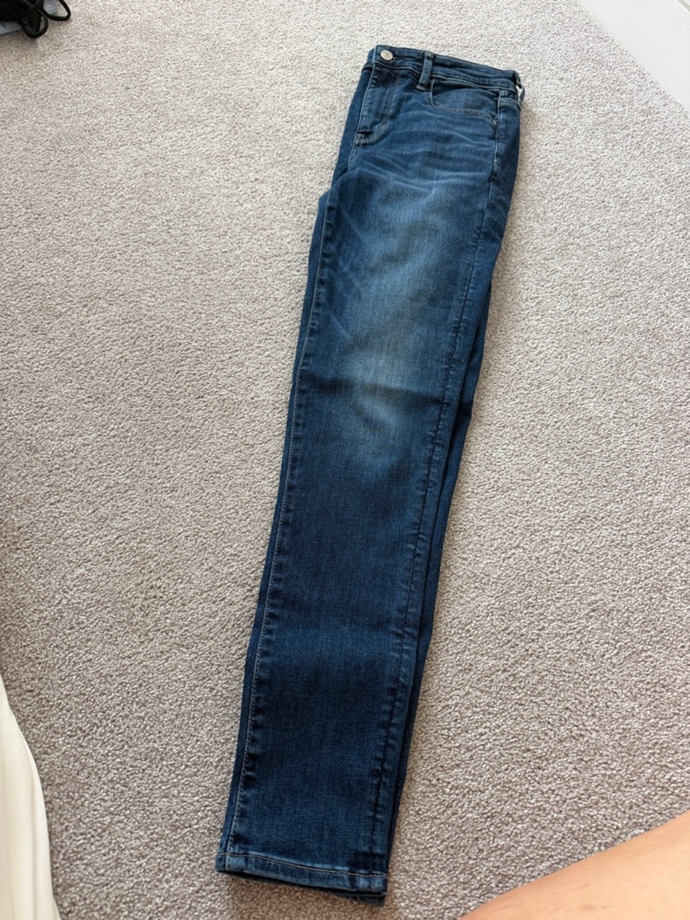 American Eagle - next level stretch Dark Wash Skinny Jeans